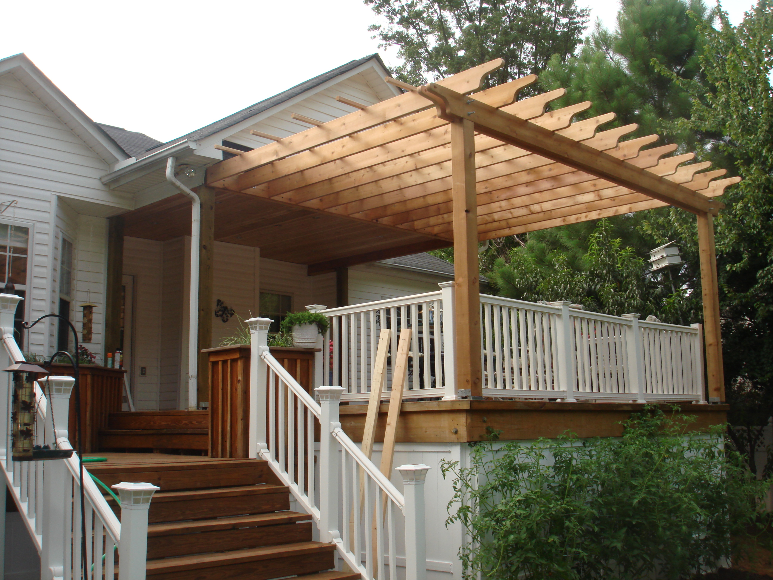 Pergola and Porch | Living the Good Life in Gaston County!